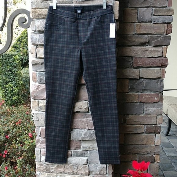 Sanctuary Pants - Anthropologie Sanctuary Plaid Legging Pants NWT M